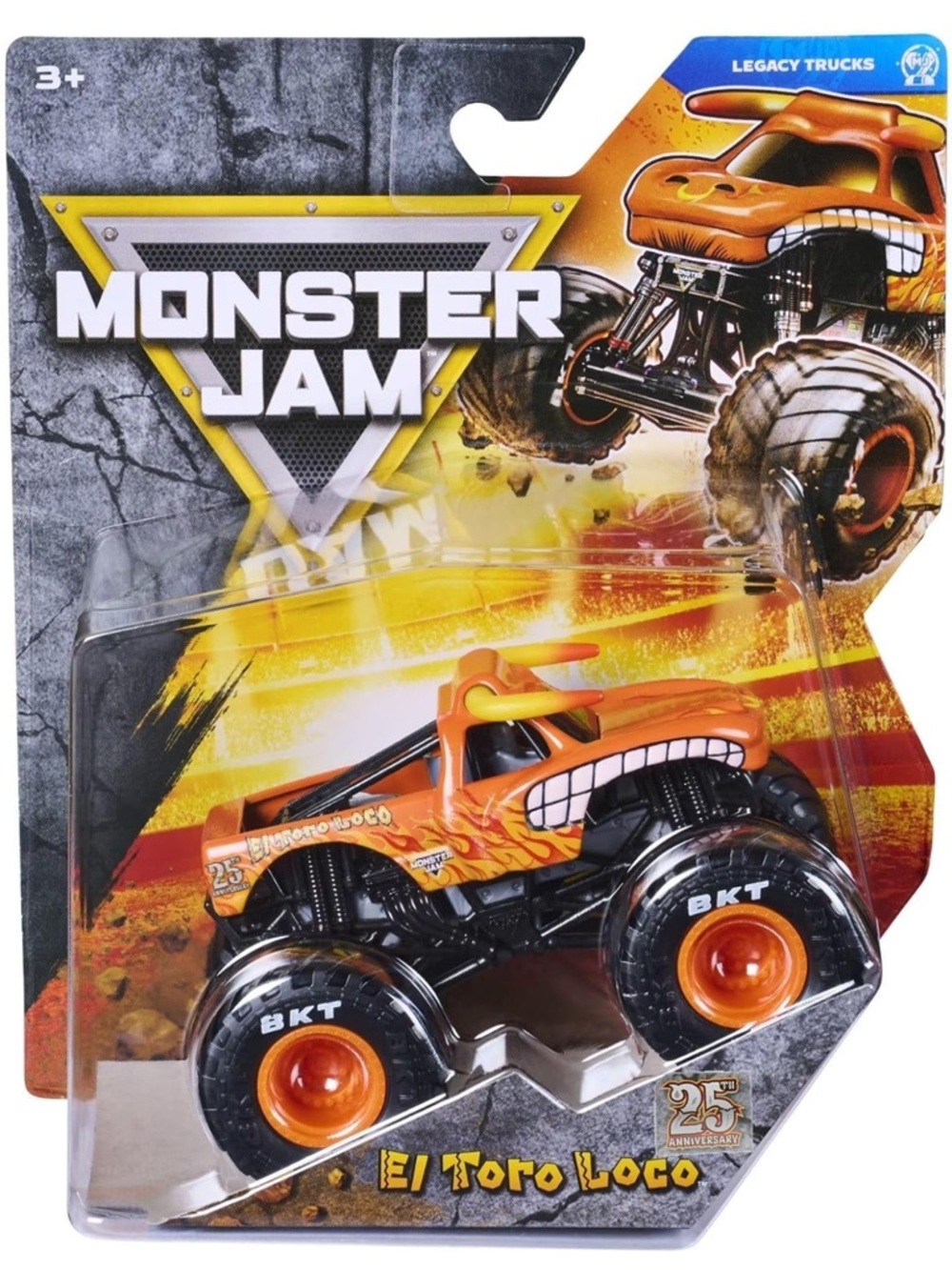 NEW 🎉 El Toro Loco 25th Anniversary Legacy Series Monster Jam 1:64 scale